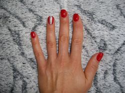 rouge integral avec bande argent.JPG